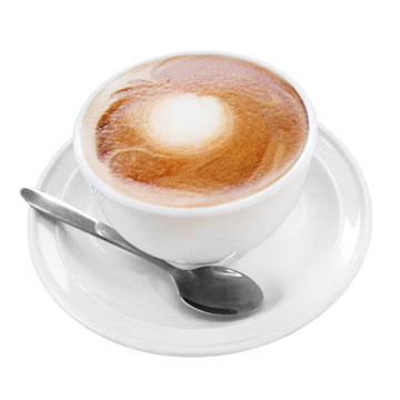 Koffie, melk en suiker per 100 gram.